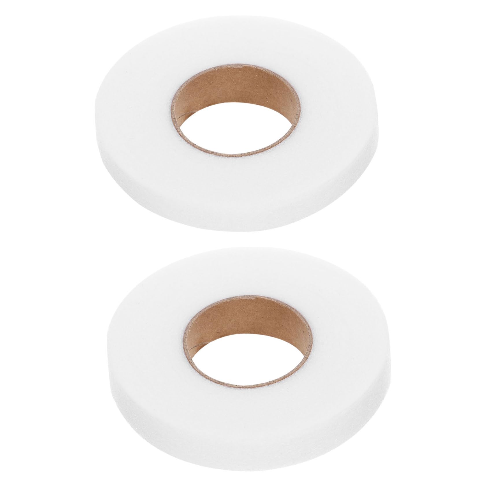8 Rollos cinta de doble cara para tela cinta dobladillo para pantalones cinta adhesiva blanca cortinas de ventana cinta de alfombra cinta para dobladillo de cortina sin coser bar