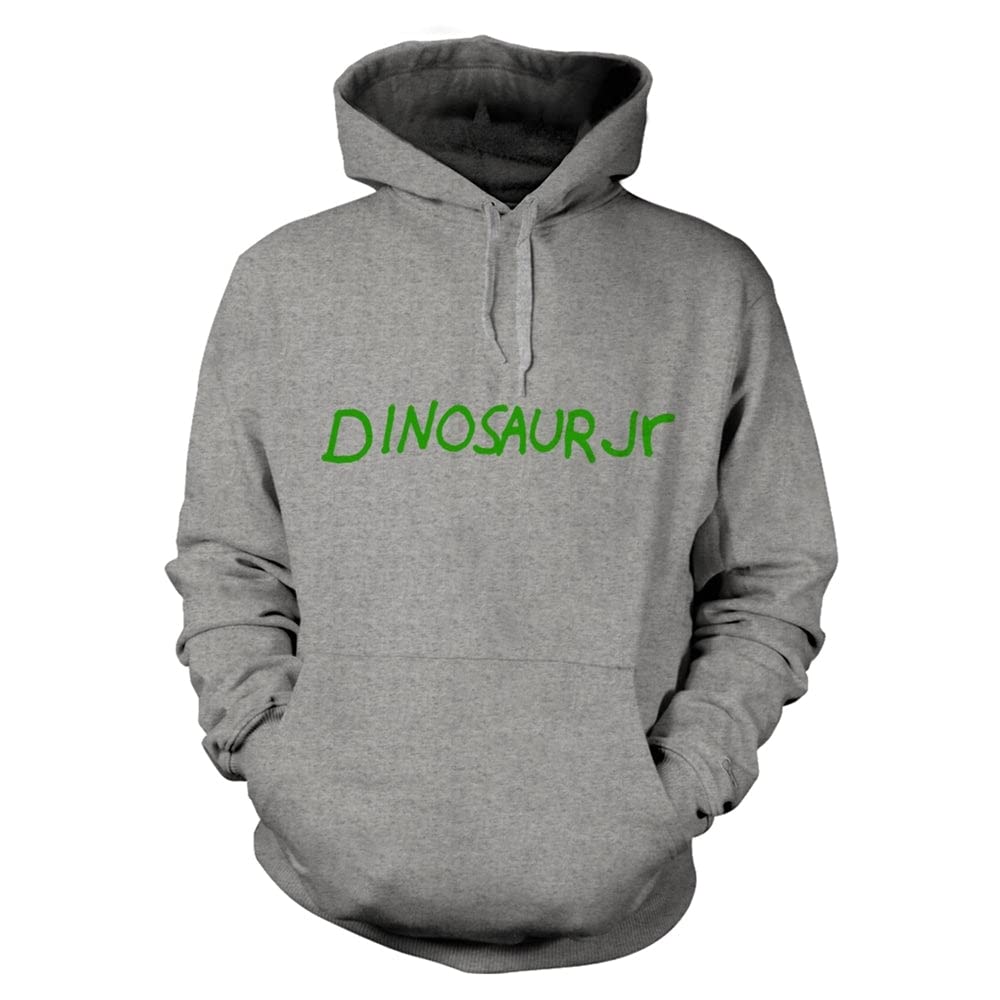 Dinosaur Jr Green Hoodie Mind Album Band Logo New Official, Green, XXL