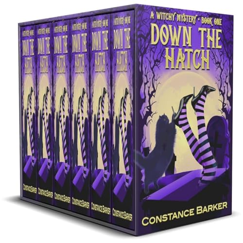 Down the Hatch Complete Series 6 Book Box Set Audiolibro Por Constance Barker arte de portada