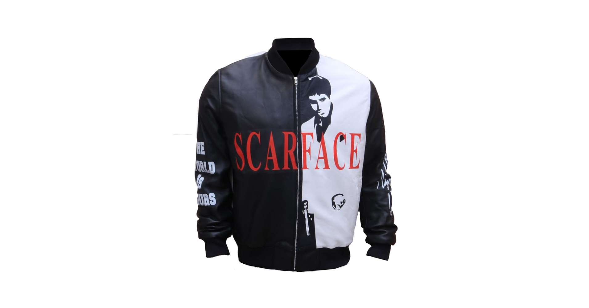 Laced up Scarface スカーフェイス　アルパチノ　ジャケット　M Laced up Scarface スカーフェイス アルパチノ ジャケット M