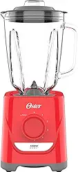 Liquidificador Oster, 220v, 1000W, Vermelho - OLIQ501