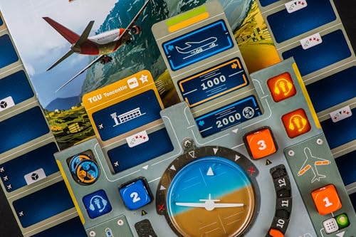 Kosmos 684044 Sky Team - Bereit zur Landung? Spiel des Jahres 2024, kooperatives Spiel für 2 Personen ab 10 Jahre, Strategiespiel, Brettspiel, Gesellschaftsspiel