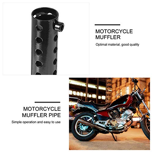 Silenciador de motocicleta modificado preto de 60 mm da VICASKY