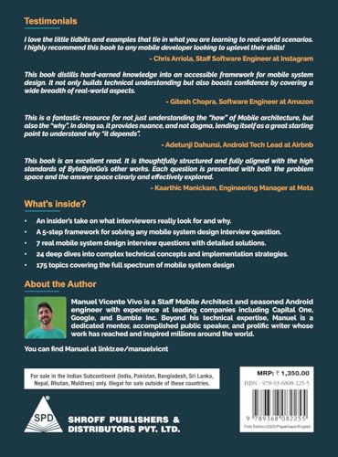Image of Mobile System Design Interview: An Insider's Guide (Grayscale Indian Edition)
