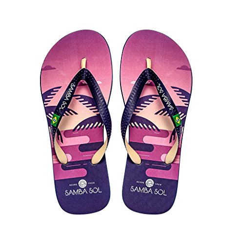 Samba Sol Men's Beach Collection Flip Flops - Copacabana
