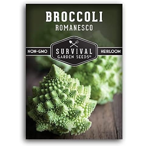 Survival Garden Seeds Romanesco Broccoli Cover