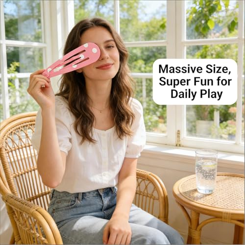 Pinza grande de plástico para cabello 28 cm miniatura 3