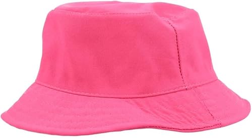 Chapéu Bucket Hat Infantil Unissex Liso Moderno em Tamanho U Tem atendido bem até aos 5 a 9 Anos (PI