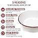 CWI Large Mixing Bowl for Kitchen - Vintage Metal Bowl for Kitchen, Camping, and Everyday Use - Chip-Resistant for Long-Lasting Durability
