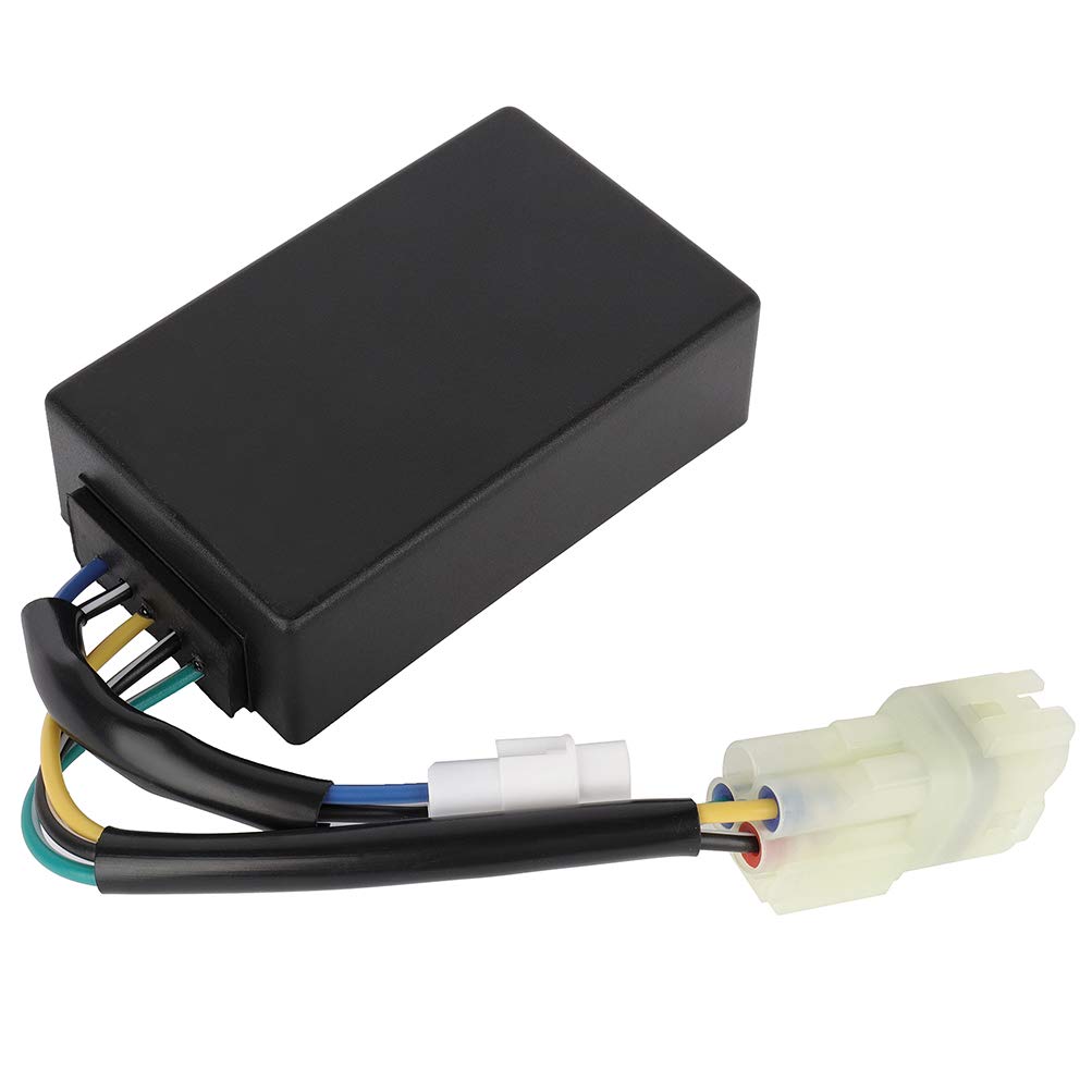 ECCPP 6 Pins CDI BOX (with Ignition Coil) Rectifier Relay fit for Kawasaki Bayou 400 1996-1999