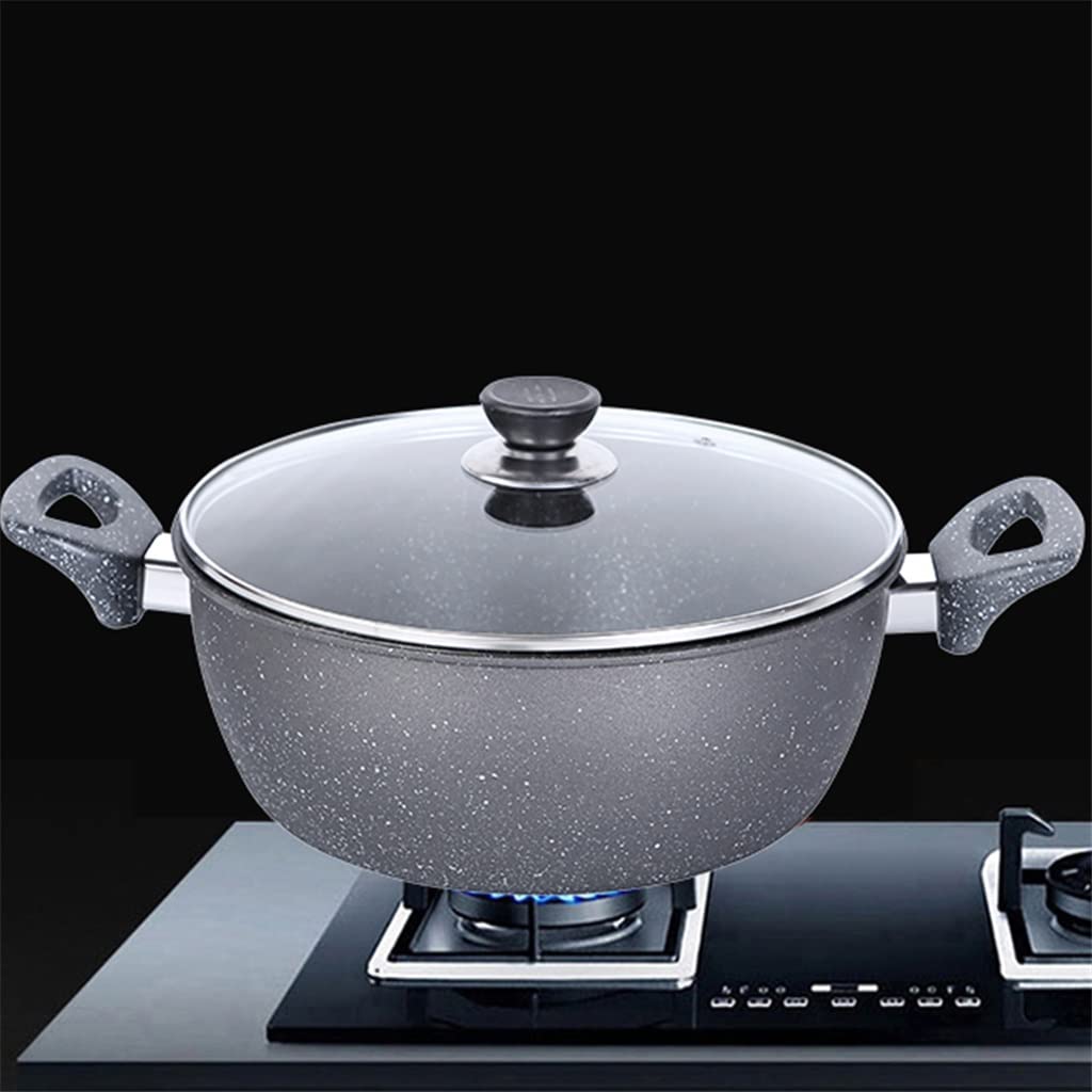 Kochtopf, Kochgeschirr-Set Bratpfanne Suppentopf Schmortopf Wok Antihaft-Pfanne Stielkasserolle Kochtopf-Set Küche Auflauf Hotpot Dampfgarer Kessel