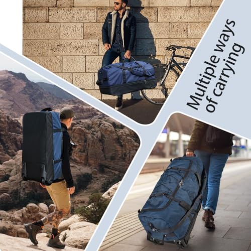 Vrtisa 110L Expandable Rolling Duffle