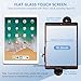 Mijibisu New 10.2 Inch Digitizer Glass Touch Screen Replacement for iPad 7/8-7th Gen 2019 with Home Button, Tools and Adhesive - White