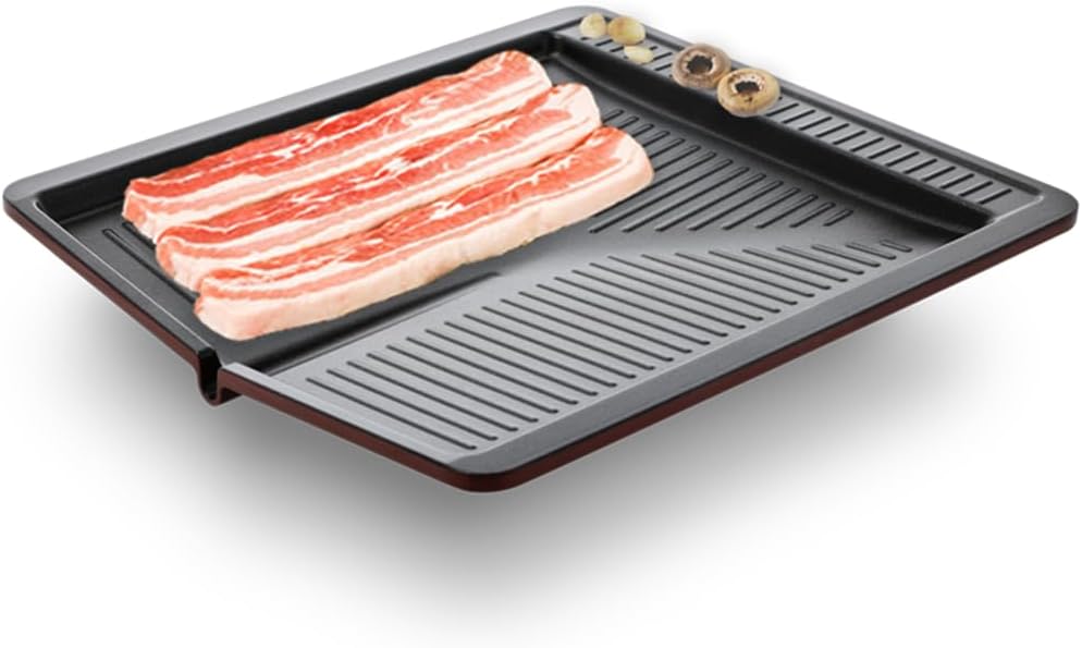 Square Grill Pan, Korean style Traditional BBQ Grill Pan Thumbnail