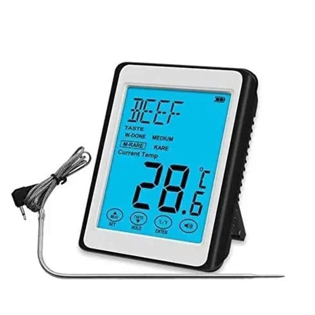 Digital Meat Thermometer for Cooking, Baking & Grilling - Instant Read Kitchen Food Thermometer for BBQ, Candy, Liquids & Perfect Meat Temperature
