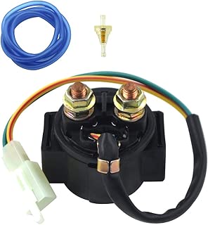 Road Passion Starter Solenoid Relay Oil Tube Oil Filter Kit for Honda CB400 CB400A CB400F CB400T CB400TII Hondamatic SuperSport HawkII 75-81 CB450 SuperSport 70-74 CB450SC Nighthawk 82-85 CB450T 1982 - coolthings.us