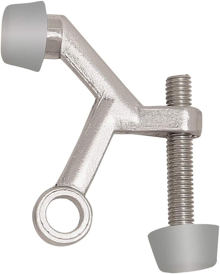 Design House Accessories 202390 Hinge Pin Door Stop, Satin Nickel