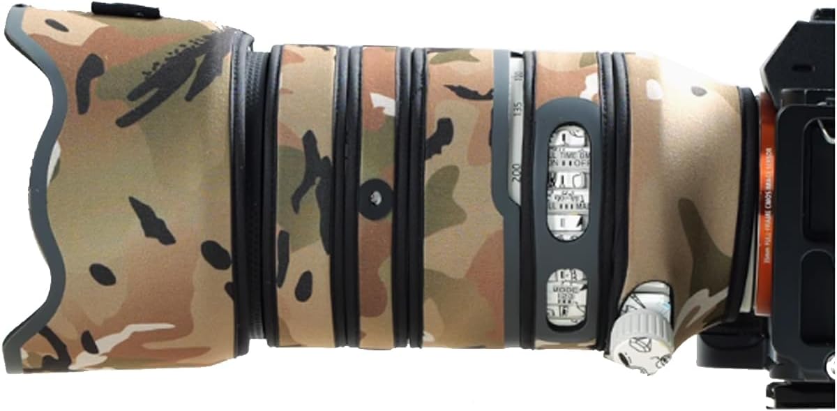 Lens Cover for Tamron 35-150mm F/2-2.8 DI III VXD Camouflage Camera Lens Protection Sleeve (Color #MC Camouflage - Waterproof) Rain Cover