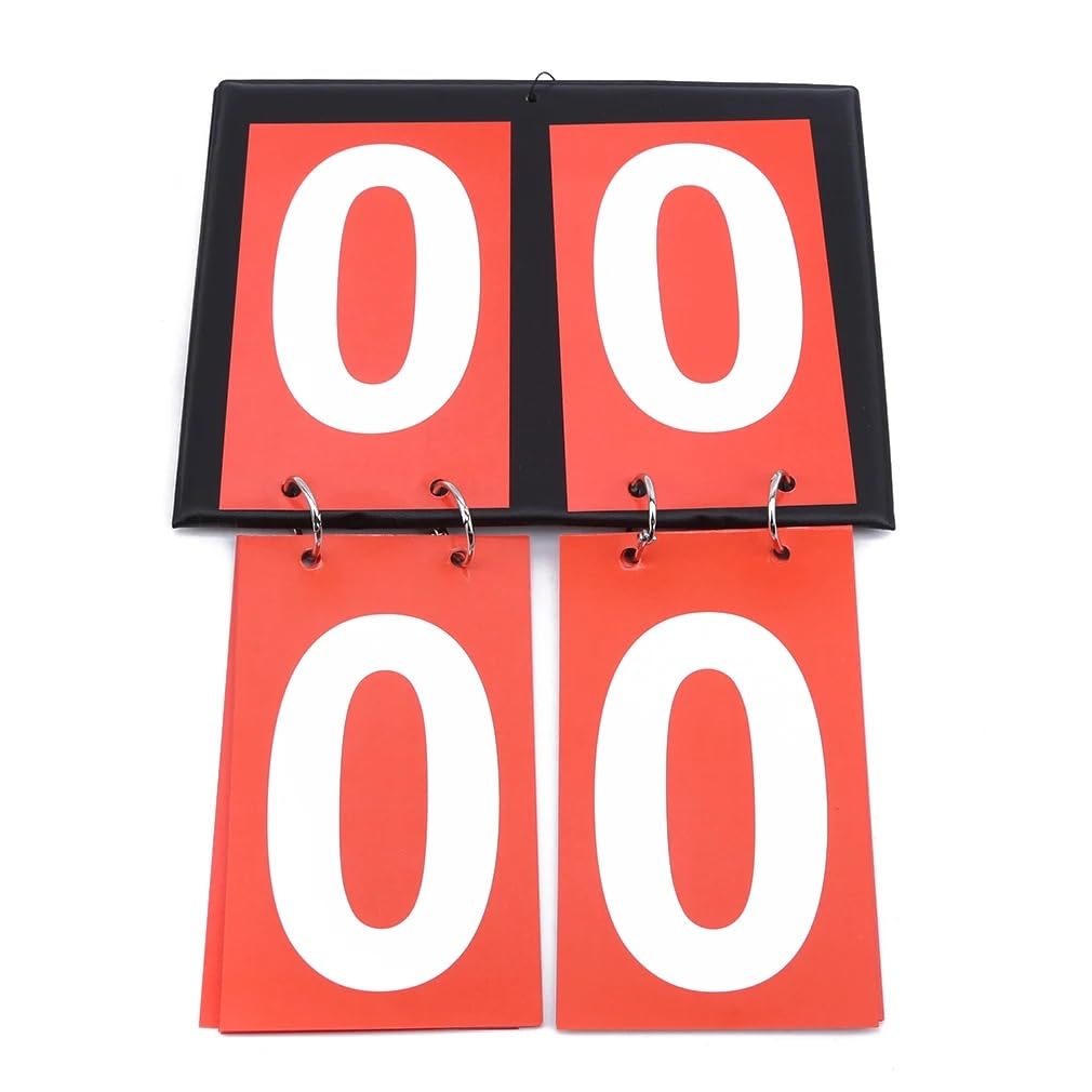 Digitale Flip-Anzeigetafel, tragbar, Flip-Anzeigetafel, 2er- oder 4er-Pack, Mehrfarbig, 7,87 x 6,30 Zoll bis 14,17
