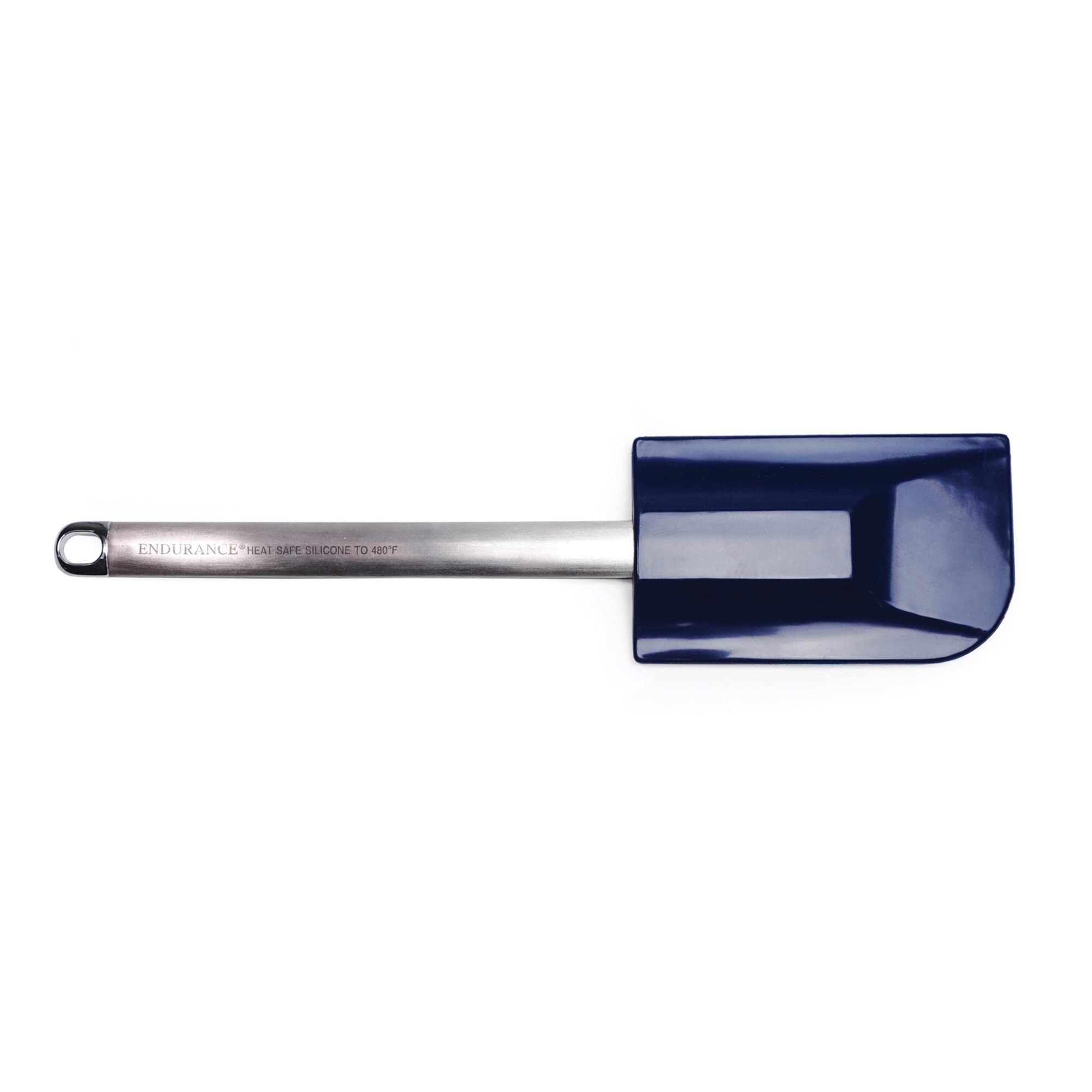 Spatule RSVP Endurance silicone bleu grand modèle maryse de cuisine inox