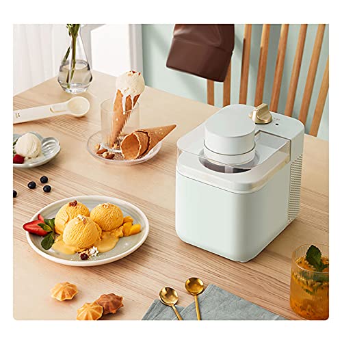 BANYANU Speiseeismaschine, Eismaschine Nach Hause Kleine Hausgemachte Mini-Fruchteistüte Eismaschine 500ML,Weiß – Bild 5