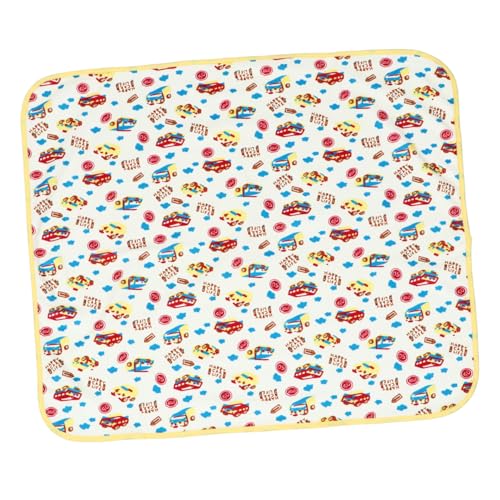 GOOHOCHY 1pc 尿パッド 着替えマット 洗えるベッドパッド 乳児中隔パッド ベビー便器パッド 綿便器パッド 携帯便器パッド 中隔パッド 防水便器パッド コットン