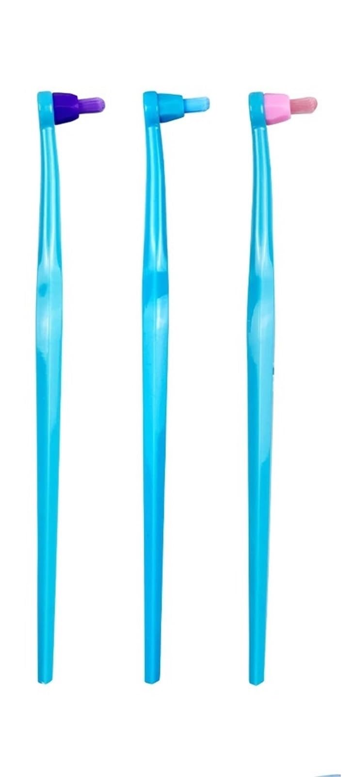 spazzolino a ciuffo singolo 5 set di strumenti for la pulizia dei denti con setole morbide a raggio singolo for spazzolino a testa piccola ricambio Per la pulizia