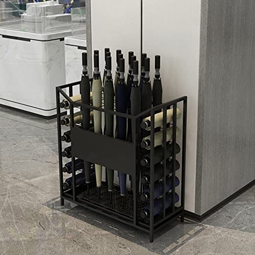 Solution de rangement de parapluies en métal durable grand format