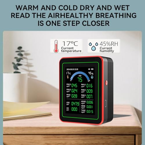 Analyseur de qualité d'air portable contre la pollution intérieure - 5
