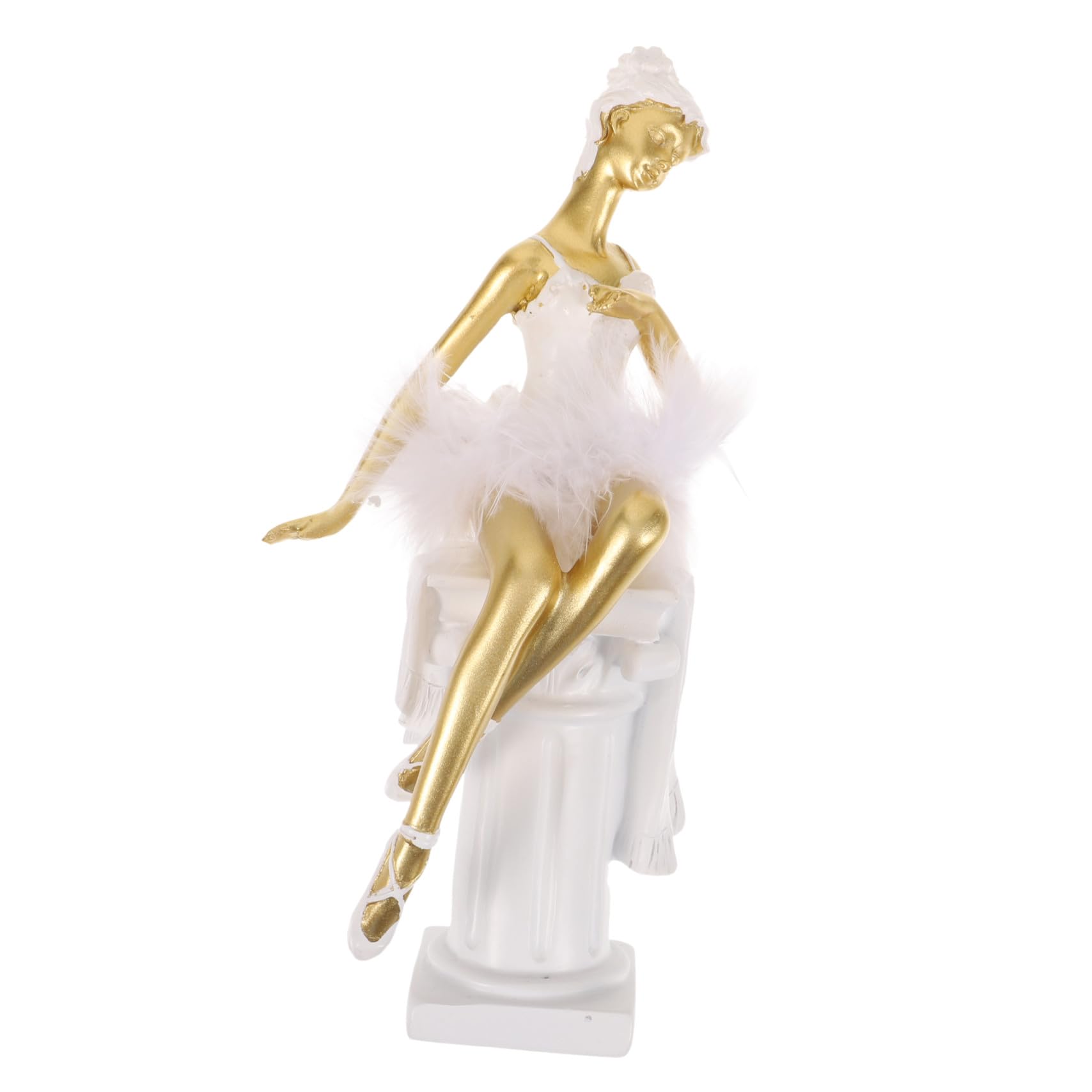 Statue en résine de ballerine fille délicate esprit poétique et danse
