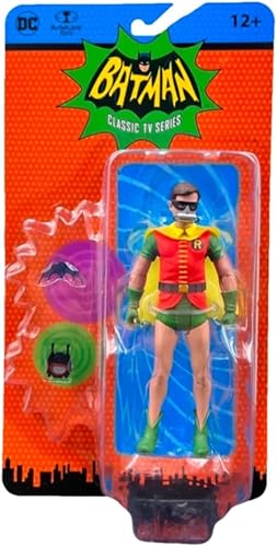 DC Retro Batman 1966 6 Inch Action Figure Wave 7 - Robin with Oxygen Mask