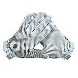 adidas Scorchlight 6 Adult Football Receiving Gloves, White/Black, Medium