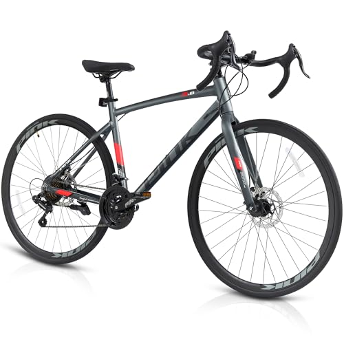 Pipleo Road Bike, 700C City Commuter Bicycle, 21...