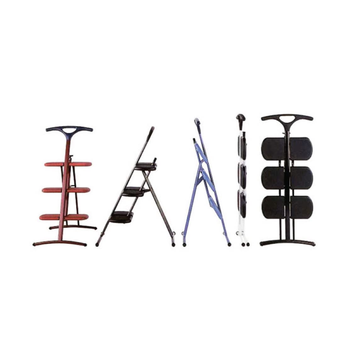 Kartell 700009 Tiramisu Scaletta, Nero