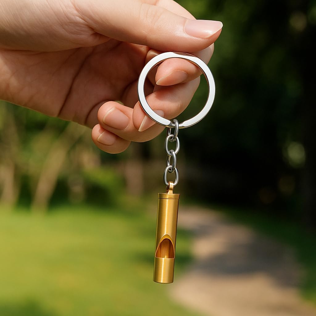 Whistle Keychain, Emergency Safety Whistle Keychains Bag Charms for Women image 2