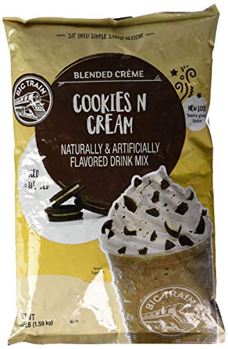 Big Train Blended Creme Mix, Cookies 'n Cream, 3.5 Pound Big Train Blended Creme Mix, Cookies 'n Cream, 3.5 Pound