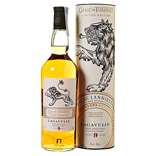 Lagavulin 9 Años Whisky Escocés Single Malt, Edición Especial Juego de...