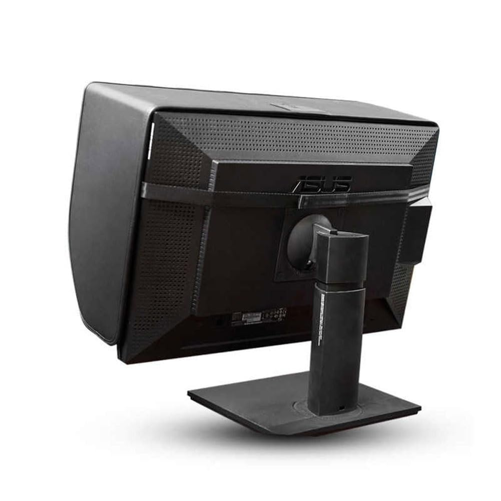 Paraluce for monitor antiriflesso solare, design leggero e portatile, adatto a schermi da 21" a 32", ideale for uso esterno e for ridurre i riflessi dello schermo(27S (curved screen))