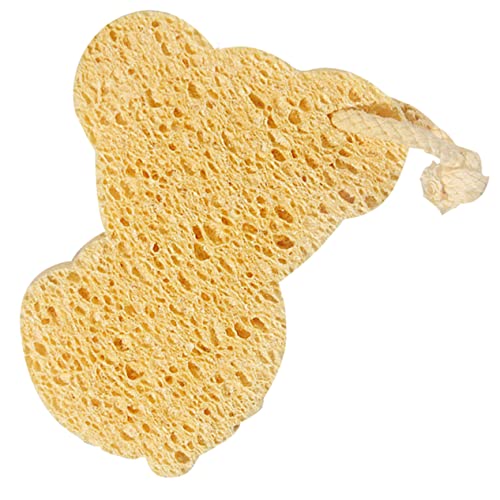 Healeved 1pieza Esponja De Baño Para Bebés De Cartoon Cepillo De Suave Alta Absorción y Diseño Divertido Para Momentos De Baño Infantil Incluye Cuerda Para Almacenamiento Fácil