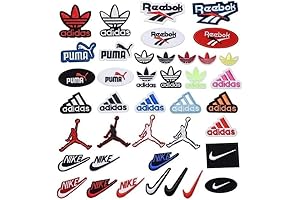 Embroidered Iron-On Patch Kit for Wardrobe Customization