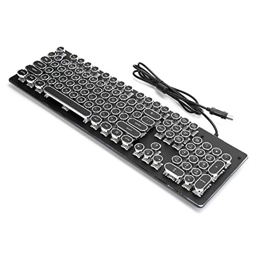 Teclado Gamer Retro Mecánico Pomya Cableado miniatura 5