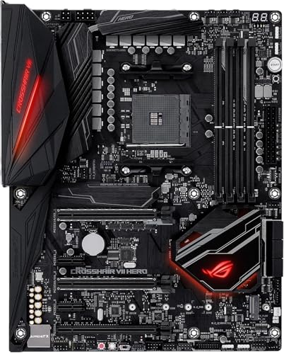 Motherboard Fit for ASUS ROG Crosshair VII Hero Motherboard AMD X470 AM4 Supports 9700 5600X 5700X 5800X3D 2700X CPU DDR4 M.2