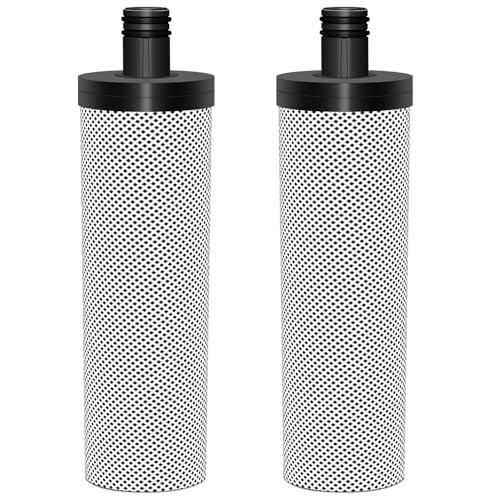 Slirceods 2.0 Carbon Shower Filter System Filter replacement for AQ-UAYOUTH Shower Head,2 Pack