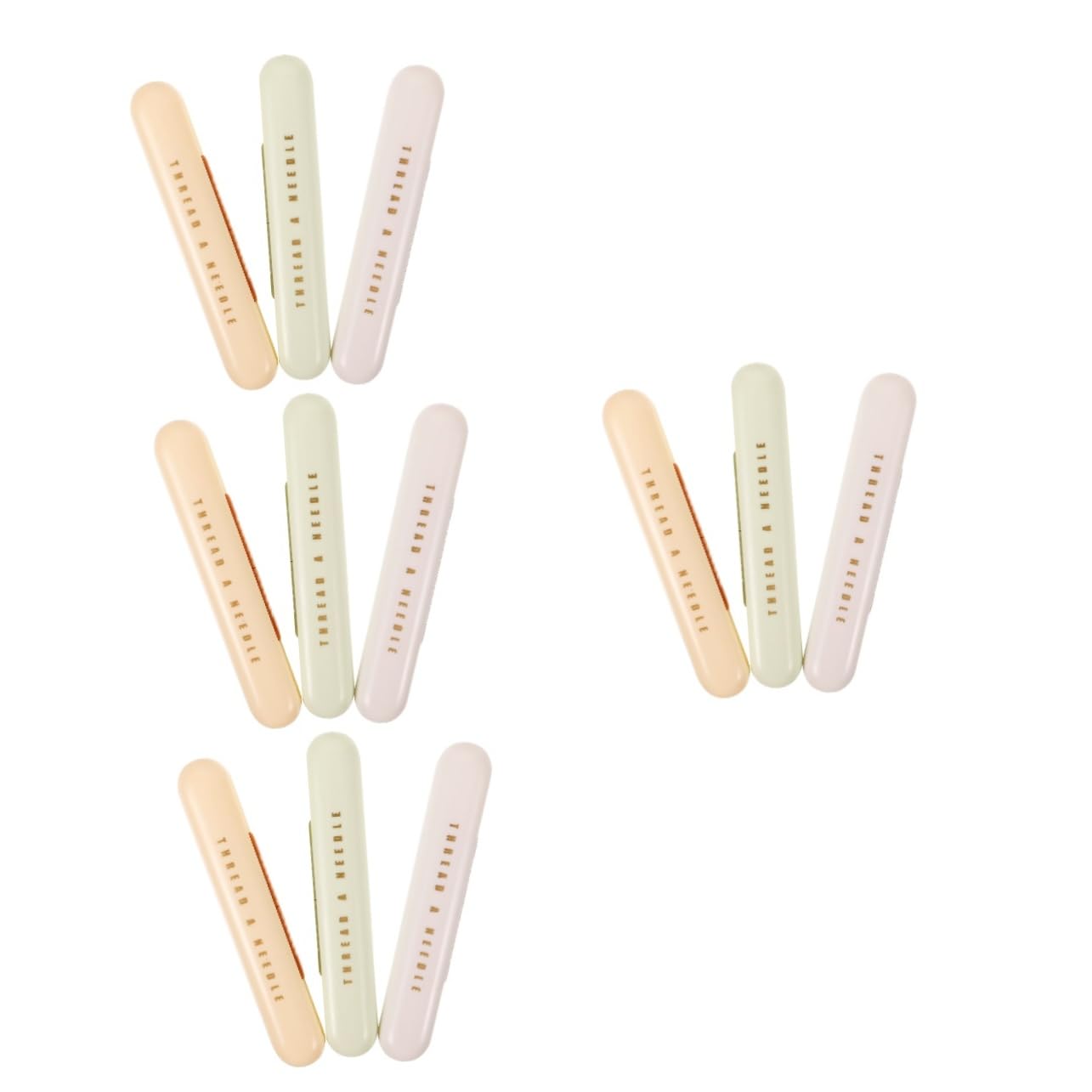 VILLCASE 12pezzi e Infilatore Attrezzo per e Rimuovere per e Crafting Colori Grigio Giallo