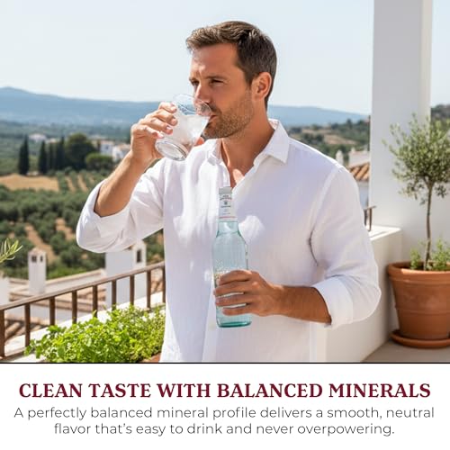 Image of Galvanina Still Mineral Water - Premium Italian Mineral Water, 750 ml (12 Glass Bottles) | Pure, Smooth Hydration with Clean Mineral Finish.