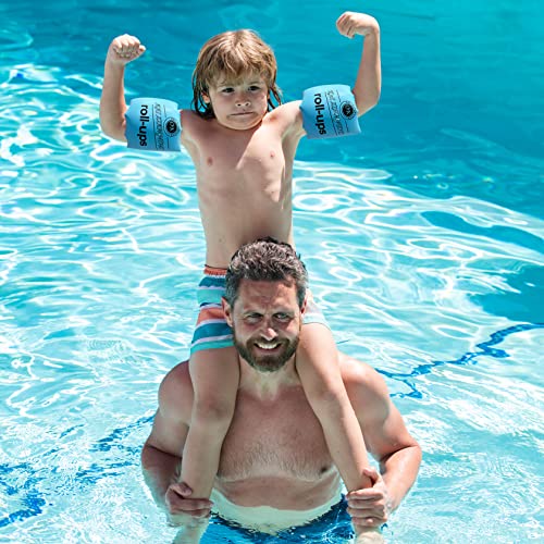 image for 10Leccion 2 Pack Inflatable Arm Floaties for Toddlers, Blow up Water W