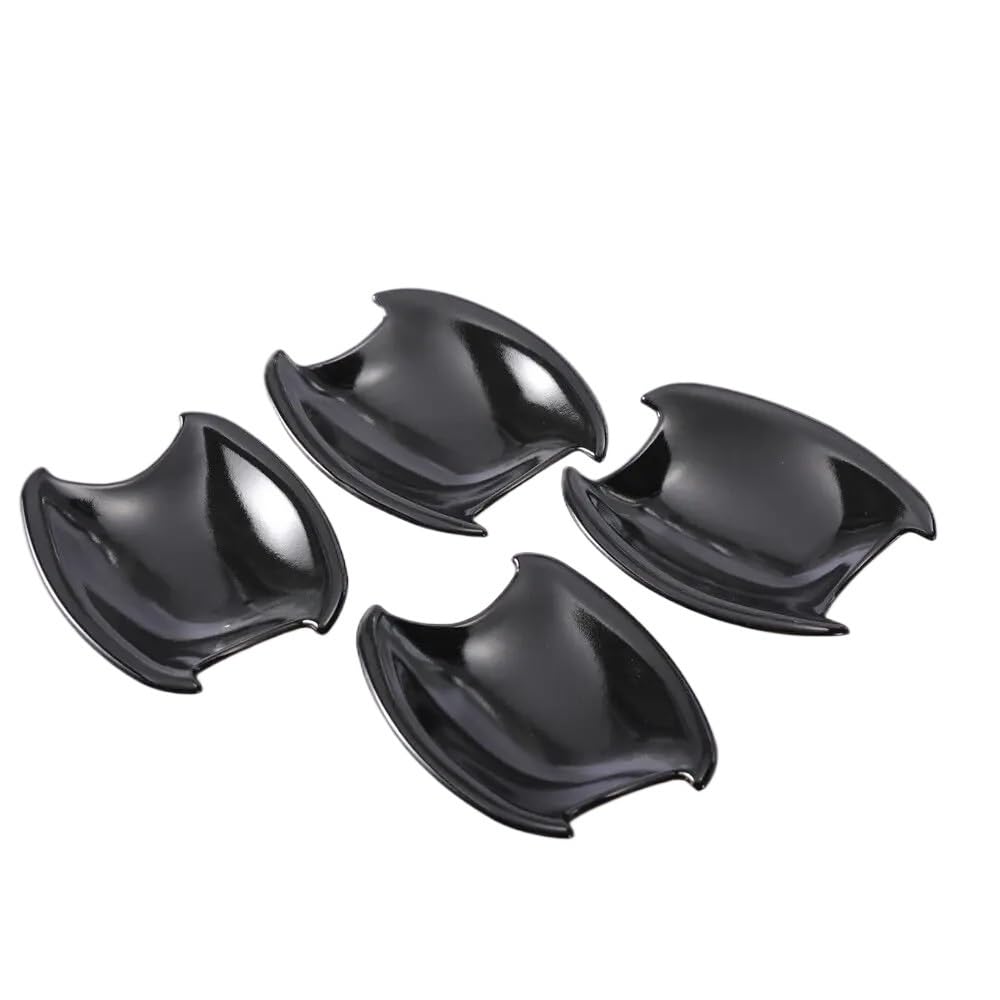 Mlhoghigd Black Bowl Door Handle For For Tucson For Ix35 2009-2014 Car Door Handle Cover Bowl Sticker Styling Auto Accessories