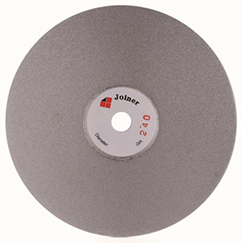 Image of 6 inch inch 150 mm Grit 240 Diamond Grinding Disc Abrasive Wheel Coated Flat Lap Disk Jewelry Tools for Gemstone Glass Rock Ceramics