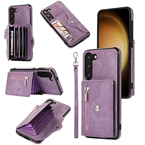 Étui en cuir pour Samsung Galaxy S23 Ultra S22 Plus S21 FE Note 20