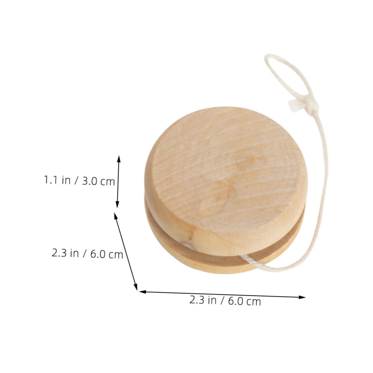 VANZACK 3sets 5pcs Wooden Unisex Educational Rustic Design for Enhances Hand Eye Coordination Flexibility 5pcs*3